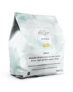 Phitofilos Miele eritt&auml;in vaalea kultakupari hiusv&auml;ri / hiuss&auml;vyte 300g