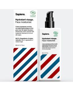 Sapiens Face & Beard moisturizer kasvojen ja parran kosteusvoide 80 ml
