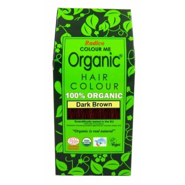 Radico Dark Brown tummanruskea hiusväri 100g