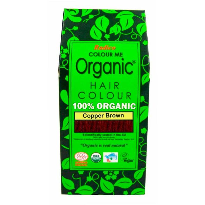 Radico Copper Brown hiusväri kuparinruskea, kasviväri 100g