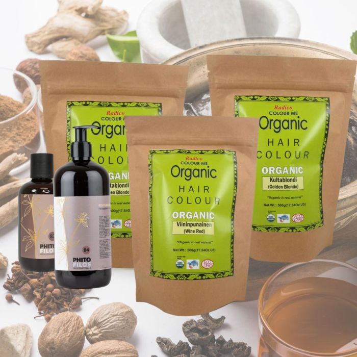 Kasvihiusväri aloituspaketti kampaamon ammattilaisille